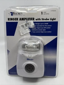 Krown Ringer Amplifier with Strobe Light | K-RA05 New - Picture 1 of 5