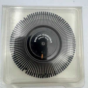 Smith Corona Genuine Script 10/12 Daisywheel Wheel For Electronic Typewriter  - Picture 1 of 1