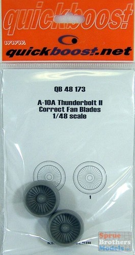 Prise ECU Résine Quickboost 1/48 Pour Maquette A-10A/C Thunderbolt II De GWH – Référence QB49151