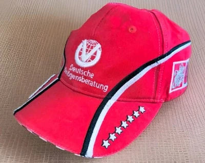 MICHAEL SCHUMACHER SCHUMI 09 BASEBALL CAP LICENSED DEUTSCHE VERMOGENSBERATUNG  - Image 1 of 4