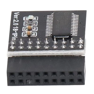 Schwarzes TPM2.0 Sicherheitsmodul 18pin Für Motherboard LPC Karte Fü UB - Afbeelding 1 van 24