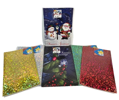 Christmas Large Gift Box 11 x 17 x 2.5  (6 packs of 2 MAKING TOTAL of 12 BOXES) - Image 1 of 2
