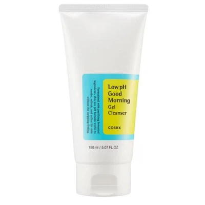 COSRX Low pH Good Morning Gel Cleanser 150ml Gentle Daily Face Wash Bright Skin - Image 1 of 4