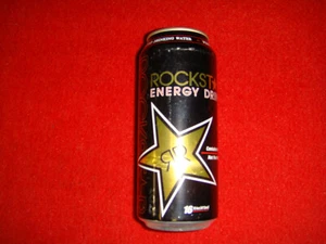 Rockstar Energy Tour Water Collectors Item One Full Sealed Can Visible Dents - Picture 1 of 6