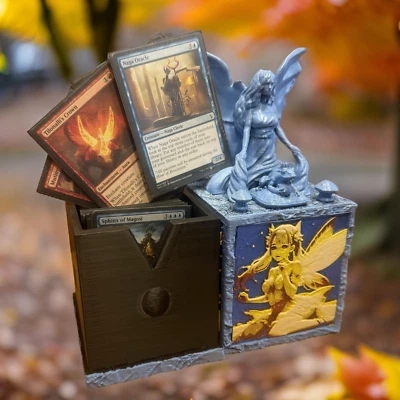 COMMANDER Faeries (Fairy) - Wilds of Eldraine | Magic the Gathering Deck Box - Image 1 of 4