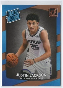 2017-18 Donruss Rated Rookies #158 - Justin Jackson - Sacramento Kings - Imagen 1 de 1