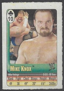 AOP2 WWE World Wrestling Entertainment SUPERSTAR Trading card MIKE KNOX