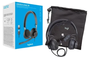 Logitech Zone 750 Headset, 7.1"x6.5"x2.6" - Picture 1 of 5
