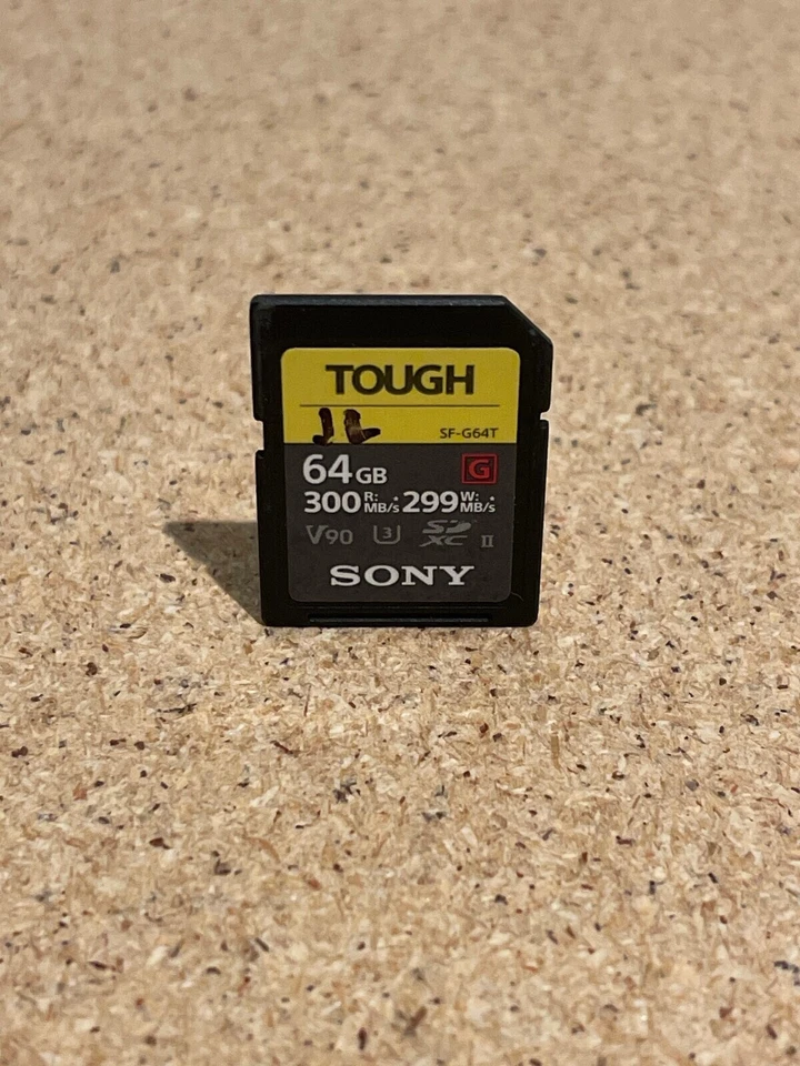 Sony Tough G-Series 64GB SDXC UHS-II Memory SD Card - Image 1 of 1