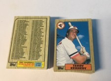 1987 Topps Traded Tiffany Singles You Pick