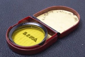 ✅ LIFA YELLOW ORTHOCOLOR 38.5MM FILTER GENUINE LENS OR CAMERA W/ KEEPER 104-3 - Picture 1 of 2