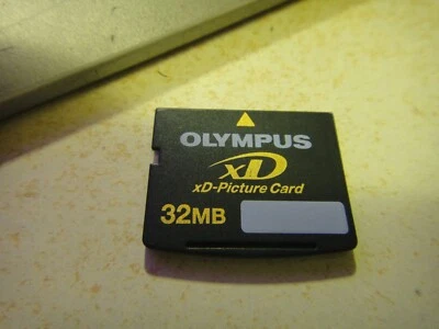 Tarjeta de Memoria Olympus XD Picture Card 32Mb vintage probado ok España - Imagen 1 de 4