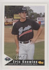 1994 Classic Greensboro Bats Eric Knowles #10
