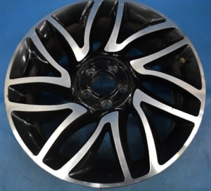 Fiat 500L 2014-2019 Used OEM Wheel 17x7 Factory 17" Rim BLACK MACHINED TPMS - Picture 1 of 10