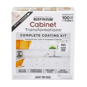 Rust Oleum Cabinet Transformations Complete Coating Kit Light Tint Base Satin - Picture 1 of 12