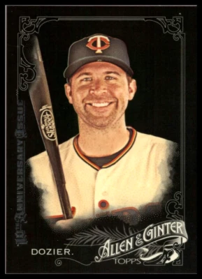 2015 TOPPS ALLEN AND GINTER X #156 BRIAN DOZIER MINNESOTA TWINS - Image 1 of 2