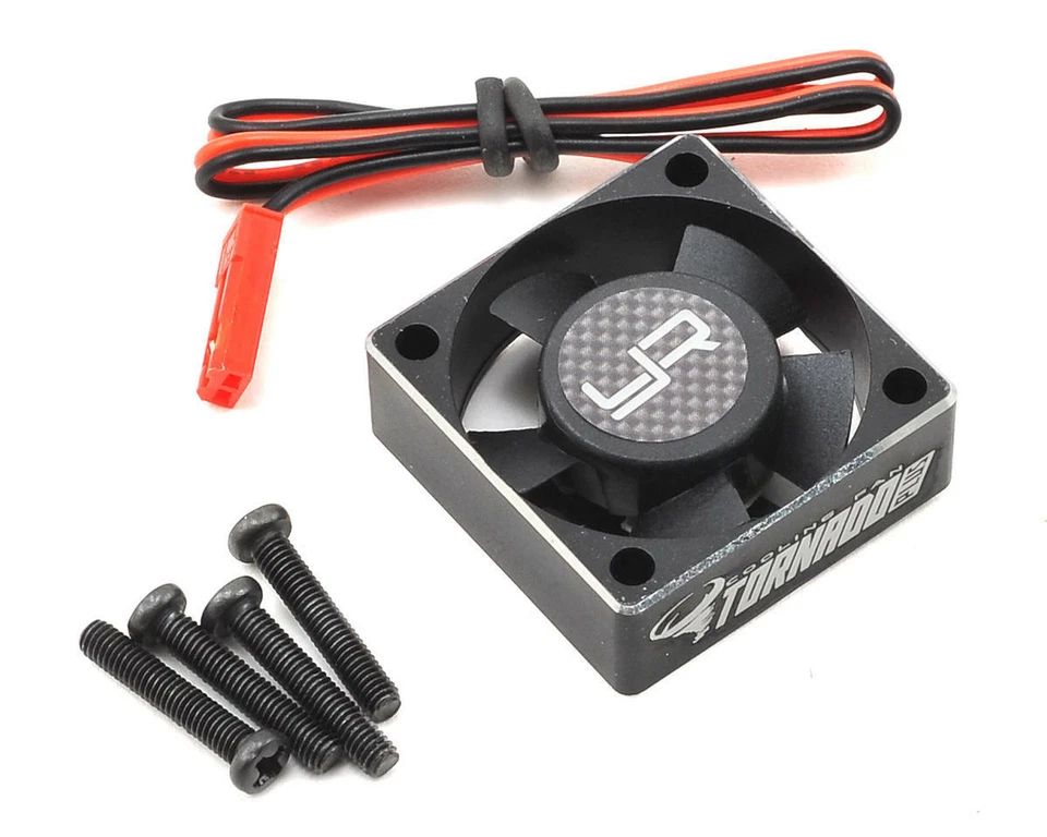Yeah Racing Tornado Plus Alum. Case High Speed Cooling Fan 30 X 30mm