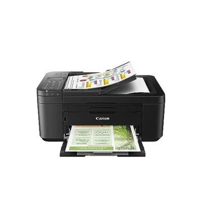 Canon® PIXMA™ TR4720 Wireless Inkjet All-In-One Color Printer, Black - Image 1 of 4
