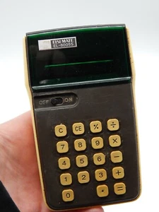 VINTAGE 1970's Sharp Corp. ELSI Mate EL-8005S Calculator Made In Japan (TF) - Picture 1 of 7