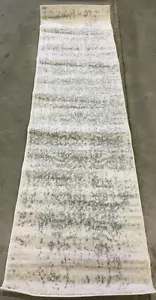 SILVER / IVORY 2'-3" X 8' Flaw in Rug, Reduced Price 1172661382 MAD603G-28 - Picture 1 of 3