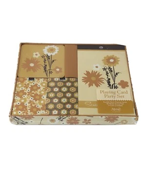 Vintage Playing Card Party Set Markings By C.R. Gibson - Image 1 of 4