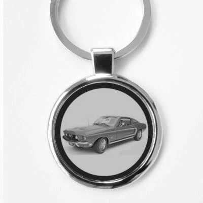 Mustang GT 390 Schlüsselanhänger GT390 Fotogravur & eigener Textgravur - Bild 1 von 3