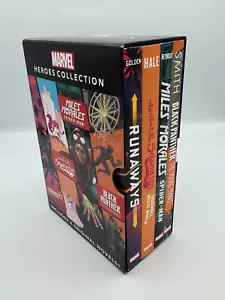 Marvel Heroes Collection BOX SET Black Panther Spider-Man Squirrel Girl Runaways - Imagen 1 de 8