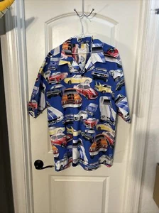 Vintage Car Shirt VTG 90s 00s Custom Shirts by Carol Muscle  Car Shirt  XL - Picture 1 of 15