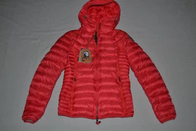 AUTHENTIC PARAJUMPERS JULIET WOMENS PUFFER JACKET CORAL  L LARGE   BRAND NEW - Image 1 of 4