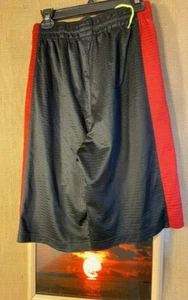 Nike red/black men’s basketball shorts size S - Picture 1 of 9