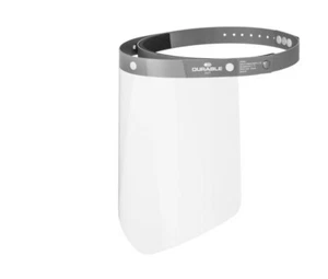 Protector facial duradero protector facial protección contra salpicaduras plegable EN 166 transparente - Imagen 1 de 6