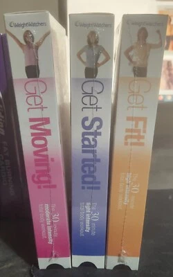 Weight Watchers Get In Shape 3 VHS Total Body Workouts Foto 1 de 4