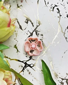 Flower No.1 Polymer Clay Cutter 35mm | Earring Making Tool – Jewelry Supplies - Picture 1 of 2