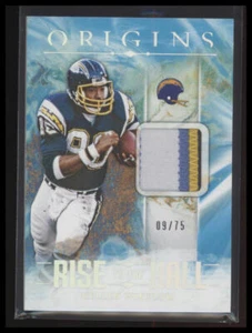 2024 Panini Origins #RTH-KWI Kellen Winslow Rise To The Hall 3 Color Patch 9/75 - Bild 1 von 2