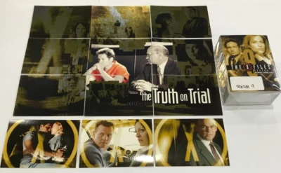 THE X-FILES SEASON 9 TRADING CARD 90-BASE CARD SET + 2 CHASE SETS-90+3+9 - Image 1 of 4