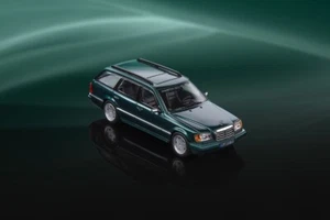 Mortal 1/64 Mercedes-Benz S124 Vagón Diecast Juguetes Coches Modelos Colección Regalos - Imagen 1 de 20