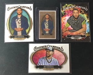 2020 Goodwin Champions Ben Simmons Lumberjack Mini SP + Splash of Color + 2 Base - Picture 1 of 9