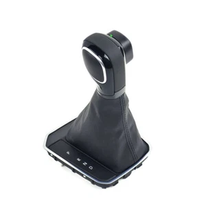 Gear Shift Knob Leather for VW Bus Transporter T6.1 DSG RHD Right Hand Drive - Picture 1 of 8