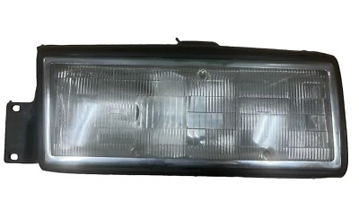 89-90 CADILLAC DEVILLE FLEETWOOD LEFT DRIVER HEADLAMP HEAD LIGHT HEADLIGHT LAMP - Image 1 of 4