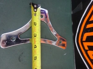 Harley BTs XL Elección Personalizada de OEM o USADO Cromo Sissybar Pad Soporte de Montaje - Imagen 1 de 15