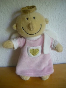 Heunec Engel Mila Schutzengel Puppe rosa Kleid 23 cm Stofftier, Kuscheltier - Bild 1 von 4