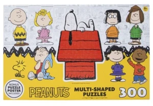 Peanuts Snoopy Fans 300 PC Multi-Shaped Puzzles Ships FAST! - Picture 1 of 5