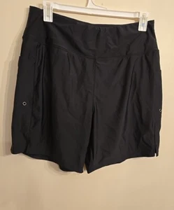 G Gradual Women's Hiking BERMUDA Shorts 9" Quick Dry Black Cargo Shorts 2XL XXL - Picture 1 of 9