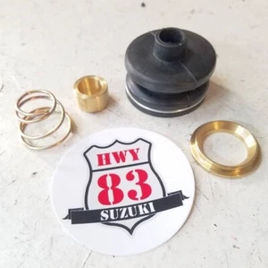 1996-98 Suzuki X90 5sp SHIFTER LEVER REPAIR KIT Bushings Spring Boot X-90 X 90 - Picture 1 of 3