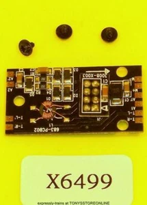 hornby oo spares x6499 1x main pcb board & 8-pin blanking plug for class 92 - Picture 1 of 1
