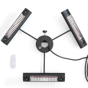 B-Ware VASNER Umbrella X30 Infrarot Schirm Heizstrahler Schwarz Durchm.40-80mm - Bild 1 von 8