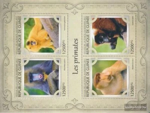 Guinea 12261-12264 Sheetlet nuevo con goma original 2017 monos - Imagen 1 de 1