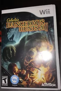 Cabela's Dangerous Hunts 2011 - Special Edition (Nintendo Wii, 2010) Complete - Imagen 1 de 4
