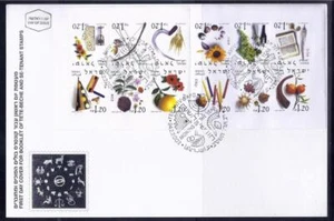ISRAEL STAMPS 2002 CALENDAR MONTHS BOOKLET ON FDC VF - Picture 1 of 1