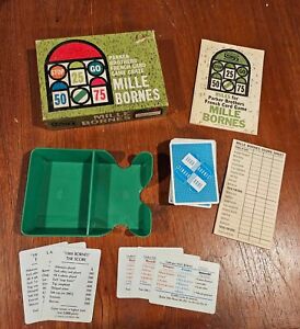 Mille Bornes French Card Game Parker Brothers Vintage 1964